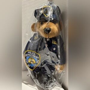 NYPD Teddy Bear City of New York Police Collectible Plush  14" New in Packaging
